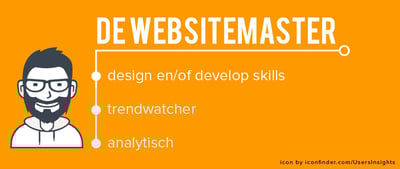Websitemaster rol marketingteam