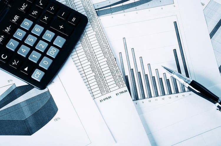 Business  and the financial reports. A workplace of the businessman..jpeg