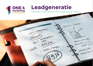 One4marketing gratis ebook leadgeneratie