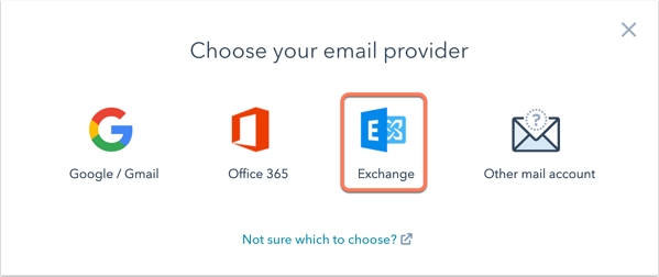 connect-exchange-inbox-choose-email-provider